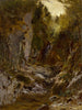 La rivière Opalescente Flume Adirondacks - Alexander Helwig Wyant — näkymä teoksesta