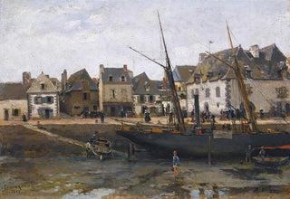 Alexander Karlovich Beggrov - View Of Concarneau.webp