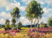 Bétulas dans un paysage de lande à Viktring, Carinthie - Alexander Koester — näkymä teoksesta