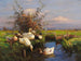 Sept canards au fossé - Alexander Koester — näkymä teoksesta
