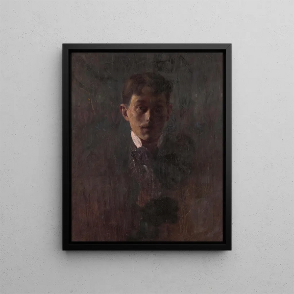 Autoportrait - Alexander Kubnyi — kehystetty taideteos seinällä