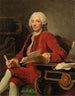 Portrait of Louis de Conzié - Alexander Roslin — näkymä teoksesta