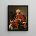 Portrait of Louis de Conzié - Alexander Roslin — kehystetty taideteos seinällä