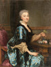 Portrait de Marguerite de Conzié - Alexander Roslin — näkymä teoksesta
