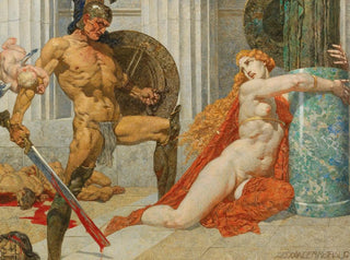 Alexander Rothaug - Menelaos Findet Helena.webp