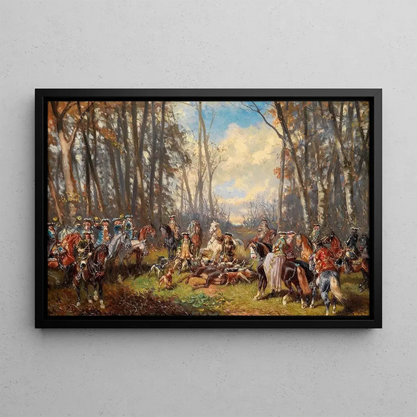 Alexander Von Bensa - Nach erfolgreicher Jagd.webp