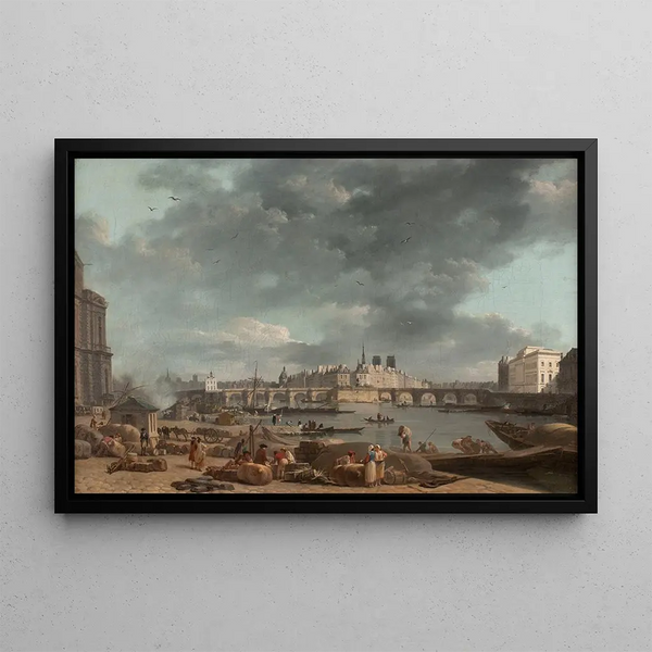 AlexandreJean Nol - La pointe de lle de la Cit vue du port SaintNicolas.webp