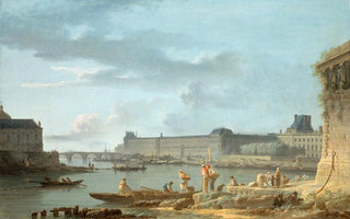 AlexandreJean Nol - Le Pont Royal et le Louvre vus du terreplein du PontNeuf.webp