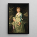 Christina Nilsson 1843-1921 oopperalaulaja Ophéliena - Alexandre Cabanel — kehystetty taideteos seinällä