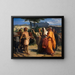 Cincinnatus vastaanottamassa Rooman lähettiläitä - Alexandre Cabanel — kehystetty taideteos seinällä