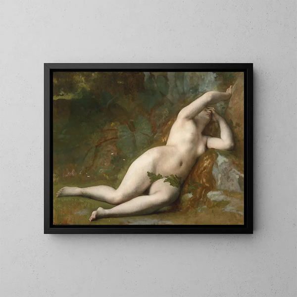 Ève après la chute - Alexandre Cabanel — kehystetty taideteos seinällä