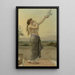 Rakkauden sanansaattaja - Alexandre Cabanel — kehystetty taideteos seinällä