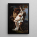 Nymfi viety faunin avulla - Alexandre Cabanel — kehystetty taideteos seinällä
