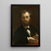 Porträtmaalaus Pierre Cabanelin - Alexandre Cabanel — kehystetty taideteos seinällä