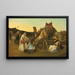 Rebecca ja Éliézer - Alexandre Cabanel — kehystetty taideteos seinällä