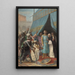 Maalauksen jäljennös Alexandre Cabanelin Maalaus Saint Louis vankilassa Palestiinassa
