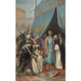 Maalauksen jäljennös Alexandre Cabanelin Maalaus Saint Louis vankilassa Palestiinassa