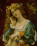 D-kuva kuuntelee kaikuäänen - Alexandre Cabanel — näkymä teoksesta