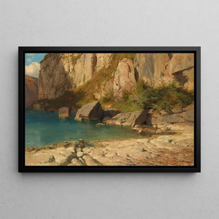 Alexandre Calame - Bei Flelen am Vierwaldstttersee.webp