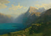 Näkymä Lucerne-järvestä Seelisbergistä - Alexandre Calame — näkymä teoksesta