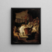 La Fête de Bacchus - Alexandre-Évariste Fragonard — kehystetty taideteos seinällä