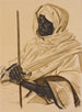Aimé Gabo Sultan de Birao - Alexandre Iacovleff — näkymä teoksesta