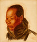 Naisesta kiinalaisessa tyyliin - Alexandre Iacovleff — näkymä teoksesta