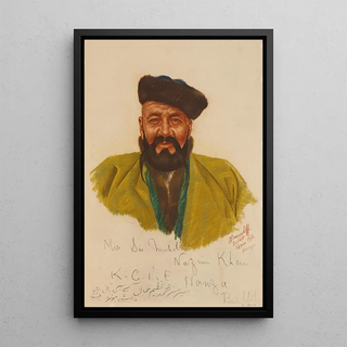 Alexandre Jacovleff - Sir Mohamed Nazim Khan Mir de Hounza Baltit.webp