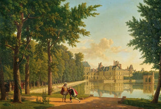 Alexandre Louis Robert Millin du Perreux - Henry VI and Sully before the Chteau Royal de Fontainebleau.webp