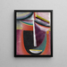 Tête abstraite Mysterium - Alexej von Jawlensky — kehystetty taideteos seinällä