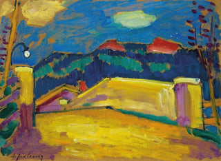Alexej von Jawlensky - Landschaft mit Brcke.webp