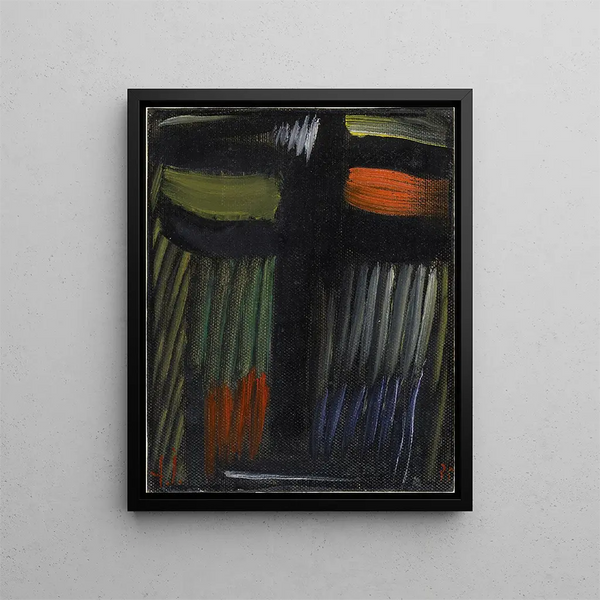 Meditaatio Maalaus N° 133 - Alexej von Jawlensky — kehystetty taideteos seinällä