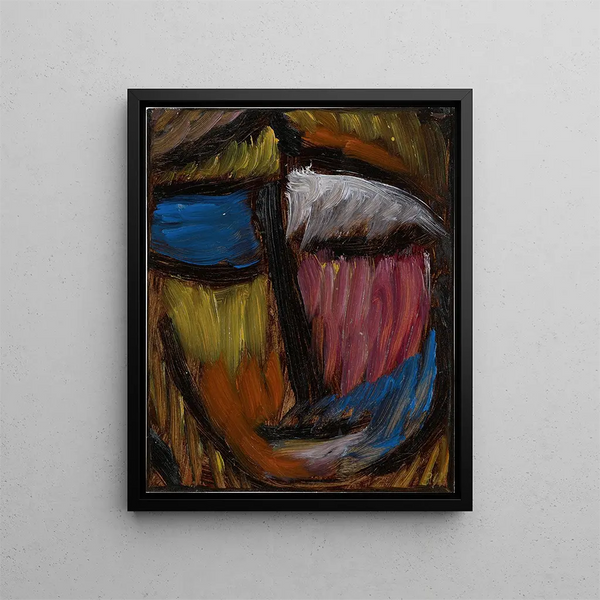 Meditaatio Maalaus N° 30 - Alexej von Jawlensky — kehystetty taideteos seinällä