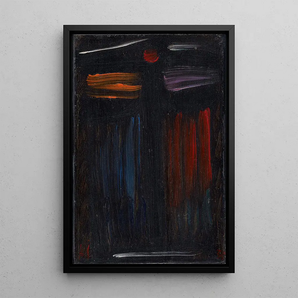 Mediation maalaus nro 33 - Alexej von Jawlensky — kehystetty taideteos seinällä