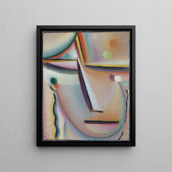 Meditointi Rukous - Alexej von Jawlensky — kehystetty taideteos seinällä