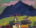 Murnau - Alexej von Jawlensky — näkymä teoksesta