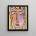 Meditaatio mystisen pään - Alexej von Jawlensky — kehystetty taideteos seinällä