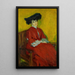 Maalauksen jäljennös Muotokuva Madame Ginduksesta - Alexej von Jawlensky