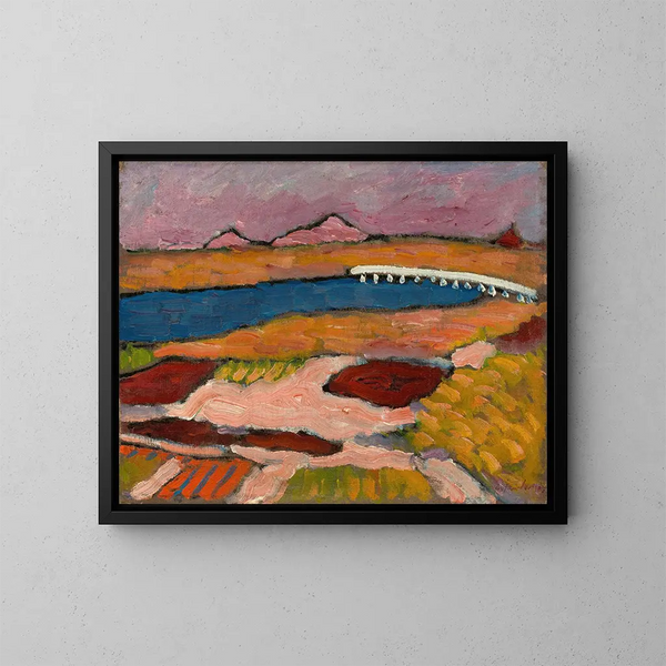 Prerow, Pommerissa - Alexej von Jawlensky — kehystetty taideteos seinällä