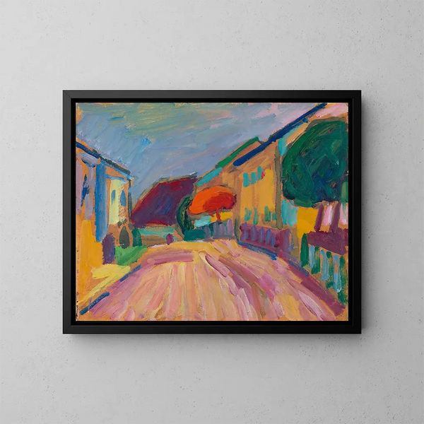 Croquis de Murnau - Alexej von Jawlensky — kehystetty taideteos seinällä
