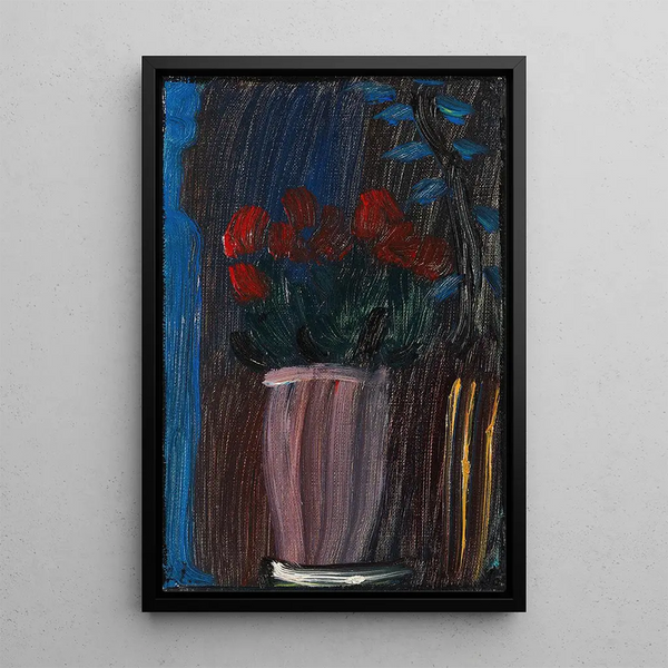 Maalauksen jäljennös Luonnonkuvaus sykkivästä syklaamista - Alexej von Jawlensky
