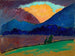 Kesäillan Murnau - Alexej von Jawlensky — näkymä teoksesta