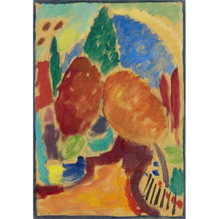 Alexej von Jawlensky - The Orange Path.webp