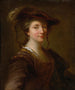 Portrait of a Lady Said To Be Louise Julie De Nesle Comtesse De Mailly - Alexis Grimou — näkymä teoksesta