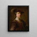 Portrait of a Lady Said To Be Louise Julie De Nesle Comtesse De Mailly - Alexis Grimou — kehystetty taideteos seinällä