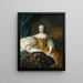 Portrait de Marie Leszczynska Reine de France - Alexis Simon Belle — kehystetty taideteos seinällä