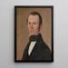 Maalauksen jäljennös Fredrik Signeulin maalaus 1810-1890 - Alexis Wetterbergh