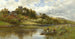 Belaughin maalaus Bure-joella, Norfolk - Alfred Augustus Glendening — näkymä teoksesta