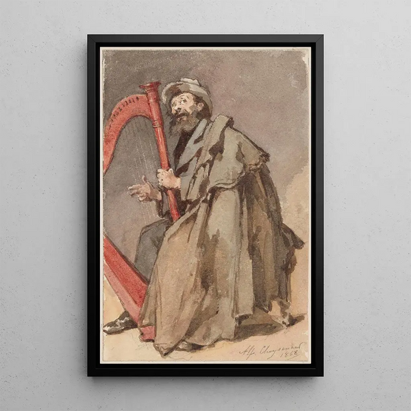 Alfred Cluysenaar - Man with Harp.webp