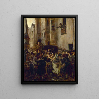 Alfred Dehodencq - Charlotte Corday Arrested After The Murder Of Marat.webp